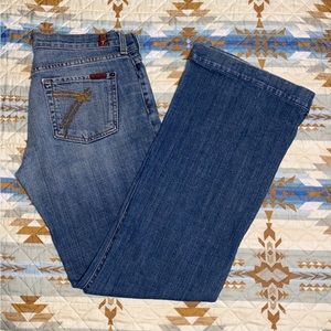 7 for all mankind Dojo Flare Jeans
